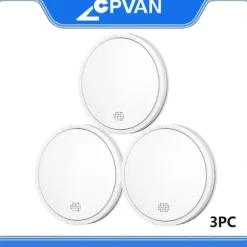 Röksensor, 10-årigt batteri, 85 dB larm,3PC