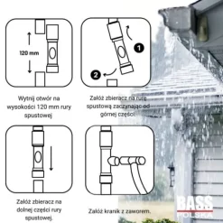 Rännvattenuppsamlare 100 mm
