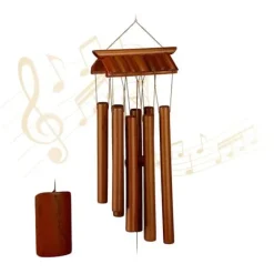 Robust bambuvindspel "Tempel"