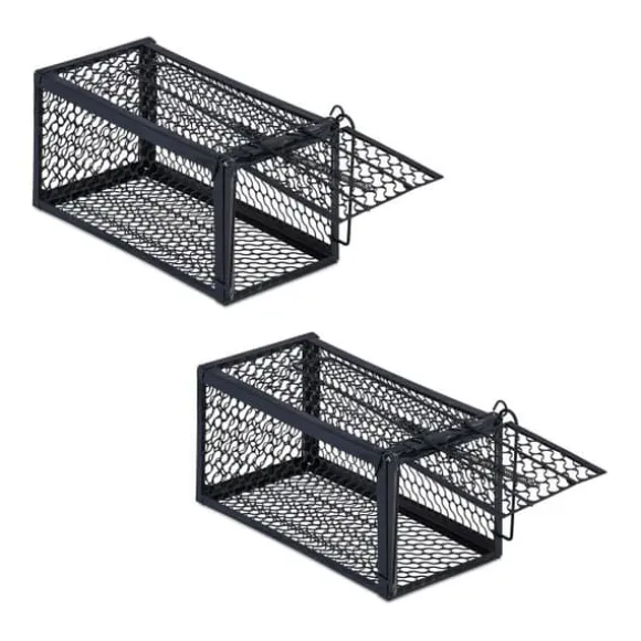 Robust levande fälla för möss och råttor, set om 2