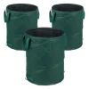 Robust set med 3 popup-bladpåsar 90 l