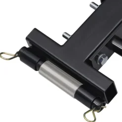 Robust snöblad för traktor - Effektivt snöröjningsverktyg | Arbetsbredd: 100 cm | Färg: Stålgrå