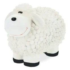 Robust trädgårdsfigur får