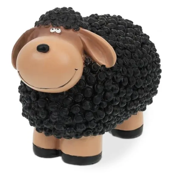 Robust trädgårdsfigur får