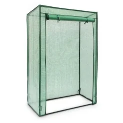 Robust växthus för tomater med sluttande tak