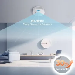 Rook- & CO-melder – 2-in-1 – Batterij – LCD – Alarm 85dB – CDR-803