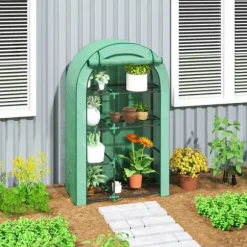 Rootz 4 -scen Mini -Greenhouse - Portable Plant House - Tomato Grower - UV Protection - 100 x 45 x 160 cm