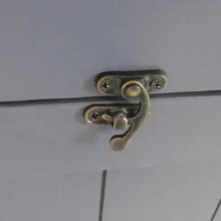 Rootz - Upphöjt växthus - Upphöjt växthus - 2-i-1 träväxthus - Med förhöjd trädgårdslåda - Upphöjd säng - Öppningsbar topp för blommor - Grå - 120 x 5 | CDON