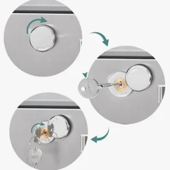 Rootz Brevlåda - Väggbrevlåda - Väggbrevlåda - Postlåda i rostfritt stål - Väggmonterad postlåda - Postmonterad postlåda - Brevlåda för brev - Silver | CDON