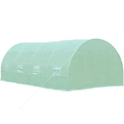 Rootz Folie Växthus - Tomat Växthus - Tunnel Kall Ram - Växthus - Tomat Folie Växthus - Grön - 590 X 300 X 200 CM