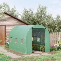 Rootz Folie Växthus - Tomat Växthus - Växthus - Grön - 350 X 200 X 200 CM
