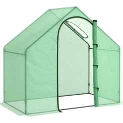 Rootz Folieväxthus - Tomatväxthus - Kallram - Hållbar konstruktion - Optimalt odlingsutrymme - Förbättrad stabilitet - 180cm x 100cm x 168cm