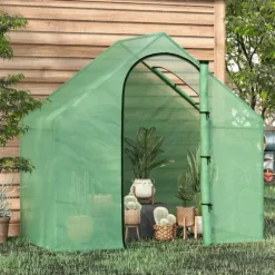 Rootz Folieväxthus - Tomatväxthus - Kallram - Hållbar konstruktion - Optimalt odlingsutrymme - Förbättrad stabilitet - 180cm x 100cm x 168cm