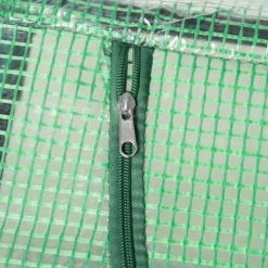 Rootz Greenhouse - Väderbeständig - Roll Up Windows - Grön - 180cm x 60cm x 60cm