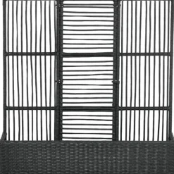 Rootz Plant Kruka - Blomlåda - Planteringskärl med spaljé - Väderbeständig PE-harts och stål - 103cm x 103cm x 29cm - Enkel montering - Snygg & funkti | CDON