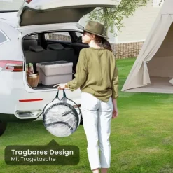 Rootz Pop -Up Greenhouse - Winter Protection Tent - Mini Transparent Hibernation - Easy Setup - Stöder växttillväxt - 70x70x80 cm