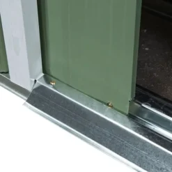 Rootz Tool Shed - Garden Shed - Lagringshus - Hållbar och ventilerad - 213 x 130 x 159 cm - Grönt