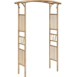 Rosenbåge bambu 118x40x187 cm