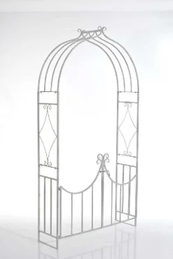 Rosenbåge med grind Viola 35,5 x 122 x 231 cm