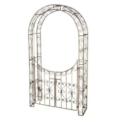 Rosenträdsbåge - CLP - SINA - Metall - Grind - Antik