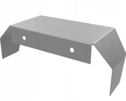 ROSTFRI skyddstak för brevlåda 40 x 17 cm