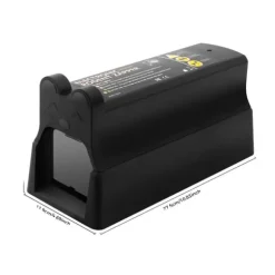 Råttfälla, Högspänningsdrift, Lätt Avfallsdesign,svart