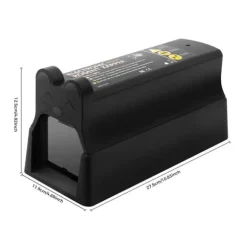 Råttfälla, Högspänningsdrift, Lätt Avfallsdesign,svart