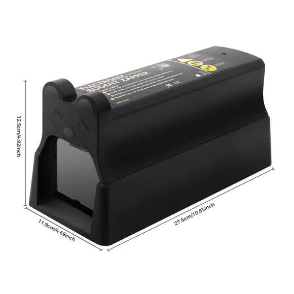 Råttfälla, Högspänningsdrift, Lätt Avfallsdesign,svart