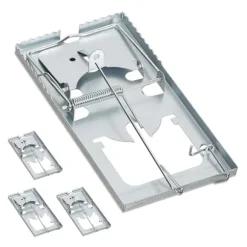 Råttfälla, 2.5x16x8.5 cm, Silver