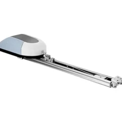 Rulldörröppnare 1000N, Garageportöppnare komplett 150W med fjärrkontroll, elektriska grindöppnare för skjutgrindar.