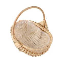 Rustik handgjord vattentät rotting blomkorg