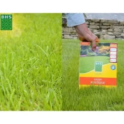 Rustikt gräs - BHS - 3 kg låda - Resistent mot tuffa väderförhållanden - Sol - Röd