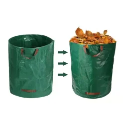 Rymlig lövsäck i hållbart PP-material, 500 liter