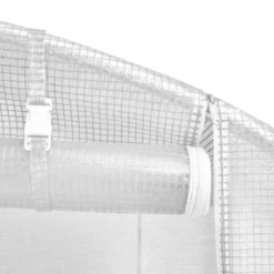 Rymligt växthus 13,5 m² - Skydda dina plantor | Färg: Grön | Storlek: 450x300x200 cm