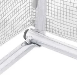 Rymligt växthus 9m² med galvaniserad stålram | Mått: 300x300x200 cm