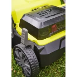 RYOBI - 18V Borstlös markör/luftare Ø 35 cm 2-i-1 - 2 litium + 18V 4,0 Ah batterier och laddare - RY18SFX35A-240