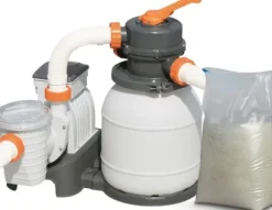 Sandpump 5678 l/h + sand 25 kg Bestway 58497
