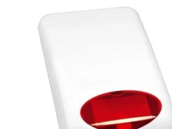 SATEL SPL-5010 R - Larmljus/siren - röd