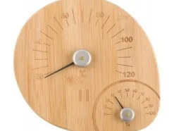 Sauna thermometer with humidity meter Rento, beige