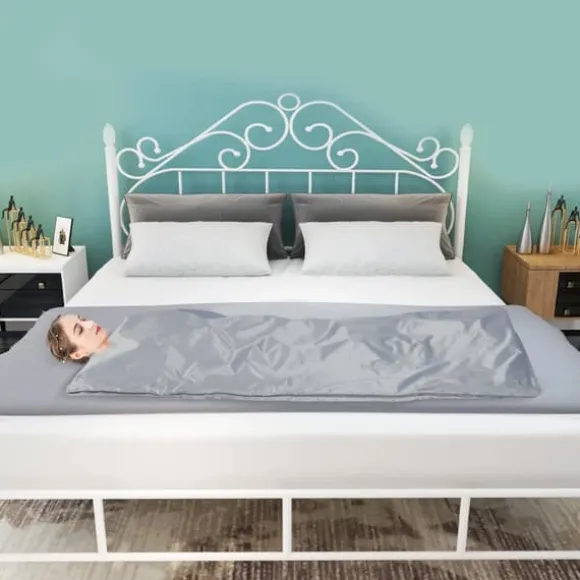 Saunafilt, Bärbar & Fällbar, 180 x 80 cm, 650W Effekt, Tidsintervall 15-60 minuter, Temperaturintervall 35-80?, Fjärrkontroll