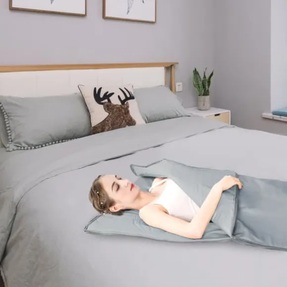 Saunafilt, Bärbar & Fällbar, 180 x 80 cm, 650W Effekt, Tidsintervall 15-60 minuter, Temperaturintervall 35-80?, Fjärrkontroll