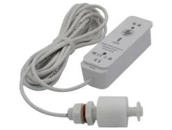 Schabus 200150 WWD 150 Wireless Float switch Vandsensor med App-styring, med svømmekontakt Batteridrevet