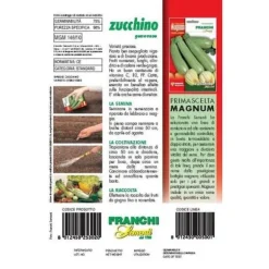 SEM ZUCCHINO GENOVESE BUSTA MAGNUM FRANCHI SEMENTI