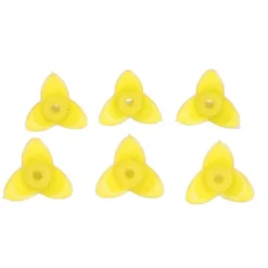 30Set Ersättningsdelar för Fågelmatare Blomma Plast Fågelmatare Ersättningsdelar Tillbehör för GardenYellow