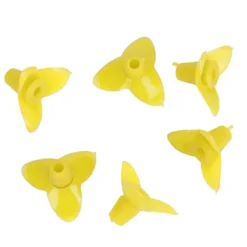 30Set Ersättningsdelar för Fågelmatare Blomma Plast Fågelmatare Ersättningsdelar Tillbehör för GardenYellow