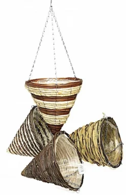 Set med 5 hängande blomkorgar “EKO 091098-X”