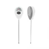 Set med 3 produkter. PH-mätare för jord White Line, oval