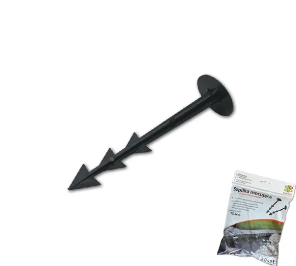 Set med 25 produkter. Stift för att fästa agro-woven - 12cm, 20 st