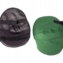 Set med 3 produkter. Trädgårdsknäskydd, grönt, tyg