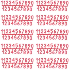 10-set plastnummerskylt nummerskylt nummermärkning för bostadslägenhet kontorsrum bikupa